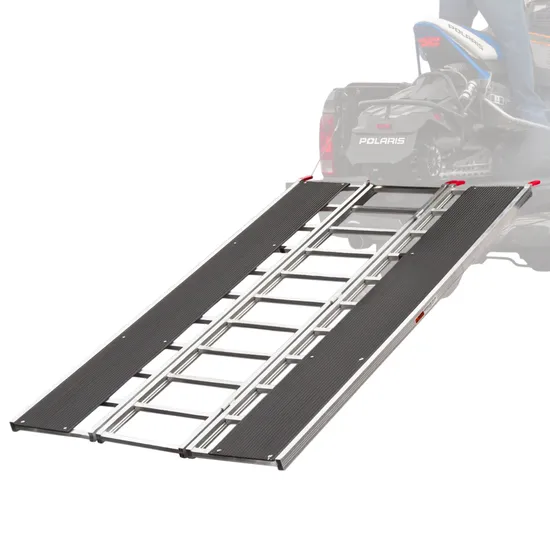 Black Ice Tri-Fold Snowmobile Ramps - 1,500 lb. Capacity, 94