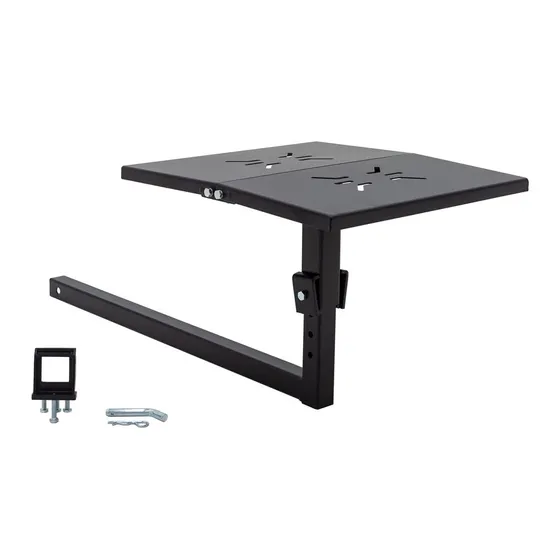 Tow Tuff Hitch Mounted Folding Work Bench | Discount Ramps