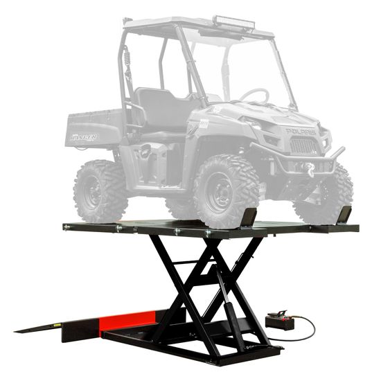 Black Widow Air/Hydraulic UTV, Golf Cart, Trike Lift Tables