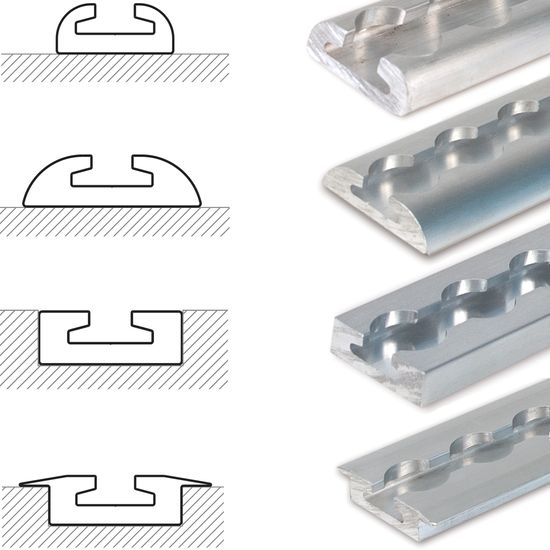 VERSATIE-TRACK VersaTie L-Track - Multiple Profiles