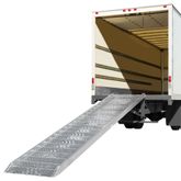 CL-01-37-192-06-WALK-P 16 Long x 40-12 W Guardian Plate-End Aluminum Walk Ramp - 1500 lb Capacity