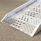 CL-01-37-192-06-WALK-P 16 Long x 40-12 W Guardian Plate-End Aluminum Walk Ramp - 1500 lb Capacity 01-37-192-06-WALK-P__4