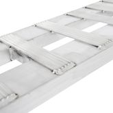 CL-02-12-072-046-S 6 L x 12 W Hook  Plate Hybrid End Aluminum Car Trailer Ramps Stub Foot - 2500-lb per axle Capacity 02-12-072-046-S__2