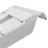 04-15-072-04 6 L x 15 W Hook End Aluminum Car Trailer Ramps Knife Foot - 4000-lb per axle Capacity 4