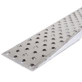 05-15-094-06-P 7 10 L x 15 W - EZ Traction Aluminum Plate End Car Trailer Ramps - Plate End - 5000 lb per axle Capacity 2
