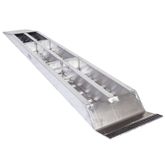 05-15-094-06-P 7 10 L x 15 W - EZ Traction Aluminum Plate End Car Trailer Ramps - Plate End - 5000 lb per axle Capacity 5