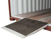CL-05-36-036-06-Grit 36 x 36 Guardian Aluminum Grit Shipping Container Ramp - 5000 lb Capacity
