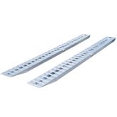08-16-168-02 14 L x 16 W x 425 H Aluminum Ramps with Pin-On Ends - 8000 lb per axle Capacity