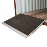CL-10-63-048-06-Grit 48 x 63 Guardian Aluminum Grit Shipping Container Ramps - 10000 lb Capacity