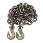 10038-10 10 of 38 Grade 70 Transport Chain with Grab Hooks - 6600 lb WLL