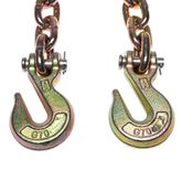 10050-20 20 of 12 Grade 70 Transport Chain with Grab Hooks - 11300 lb WLL 1