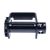 1020 Heavy-Duty Flatbed Trailer Double L-Track Sliding Winch - WLL 5400 lb 2