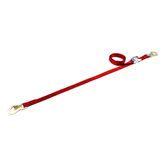 113712 1 x 12 Cam Tie-Down Strap with Flat Snap Hook - Red