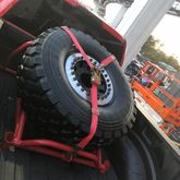 123934 35 to 40 Y-Strap with Flat Snap Hook - Red 2