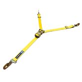 124933 35 to 40 Y-Strap with Twisted Snap Hook - Yellow