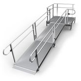 15-55T Harmar Elevation 15 Side-Entry Straight Modular Ramp with 5 Platform