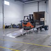 15-84-360-06-MYR 30 L x 84 W Aluminum Portable Modular Yard Ramp System  25000 lb Capacity 3