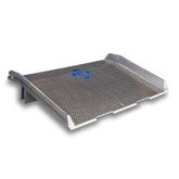 15ATD6054 54 x 60 Bluff Aluminum Dock Board with Welded Aluminum Curbs - 15000 lbs Capacity
