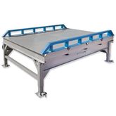 16SP810 10 L x 8 W 16000 lb Capacity Bluff Steel Platform and Portable Loading Dock