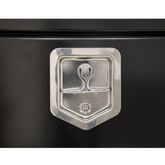 1703330 18 W x 12 D x 14 H Buyers Products Steel Drop Door Underbody Toolbox with T-Handle Latch - 1703330 3