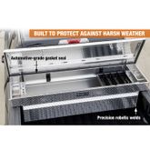 1709420 Buyers Products Diamond Tread Aluminum Crossover Truck Tool Box - 71 W x 27 D x 18 H 8
