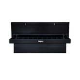 1729430 Buyers Products Black Diamond Tread Aluminum Crossover Truck Tool Box - 63 W x 20 D x 13 H 1