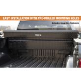 1729430 Buyers Products Black Diamond Tread Aluminum Crossover Truck Tool Box - 63 W x 20 D x 13 H 6