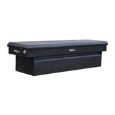 1739430 Buyers Products Matte Black Diamond Tread Aluminum Crossover Truck Tool Box - 63 W x 20 D x 13 H