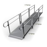 17R-I Harmar Elevation 17 Straight Modular Ramp - Installation Included 1