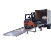 18-101-360-06-MYR 30 L x 101 W Aluminum Portable Modular Yard Ramp System  30000 lb Capacity