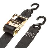 18RAT-S-4 2 x 18 Ratchet Straps with S-Hooks - 4-Pack 1