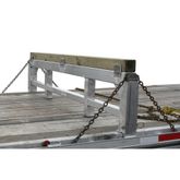 20-04-101-18-LL 5 L x 100875 W x 18 H Aluminum Load Leveler Bridge - 20000 lb Capacity