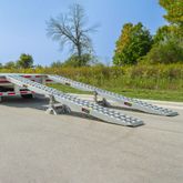 20-16-192-02-02-MLL-2 8 L x 16 W 2 Bunk Load Leveler  4 Ramp System for 16 H Step Deck Trailers - 20000 lb Capacity 3
