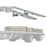 20-16-192-02-02-MLL-4 8 L x 16 W 4 Bunk Load Leveler  4 Ramp System for 16 H Step Deck Trailers - 20000 lb Capacity 1