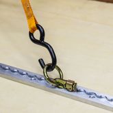 220012-DC 1 VersaTie Recess-Mounted Track with Square Edge Series 2 - Pre-Drilled 2