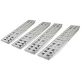 23-18-192-FLAT-BED-Kit-STAS 16 L x 18 W Aluminum Flatbed Trailer Ramps Single Hangers Aluminum Skid Seat  23500 lb per axle Capacity 1