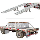 23-24-192-02-02-MLL-2 8 L x 18 W 2 Bunk Load Leveler  4 Ramp System for 24 H Step Deck Trailers - 23500 lb Capacity 1