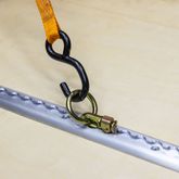 230072-DC 6 VersaTie Surface-Mounted Track with Wide Contour Edge Series 3 - Pre-Drilled 2