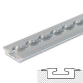 240024 2 VersaTie Recess-Mounted Track with Flanged Edge Series 4