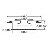 240024 2 VersaTie Recess-Mounted Track with Flanged Edge Series 4 1