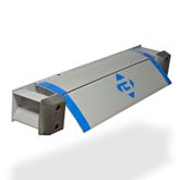 25EP72-R 72 Usable Width 25000 lb Capacity Bluff Edge Dock Leveler for Refrigerated Trailers 2