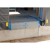 25LD78-9 78 Usable Width 9 Ramp Up Bluff Lo-Dock Leveler - 25000 lb Capacity 1