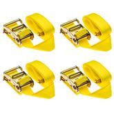 2in-Rat-Etrack-4 2 x 12 E-Track Ratchet Straps - 4-Pack
