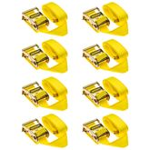 2in-Rat-Etrack-8 2 x 12 E-Track Ratchet Straps - 8-Pack