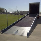 30SYS7036L 36 L x 70 W 30000 lb Capacity Bluff Steel Yard Ramp 1