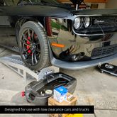 311432 Titan Ramps Low-Profile Aluminum Car Ramps - 3000 lb GVW Capacity per Pair 3