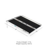 321301 Titan Ramps 3 Single-Fold Wheelchair Ramp - 500 lb Capacity 1