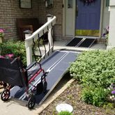 321301 Titan Ramps 3 Single-Fold Wheelchair Ramp - 500 lb Capacity 3