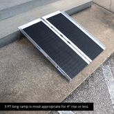 321301 Titan Ramps 3 Single-Fold Wheelchair Ramp - 500 lb Capacity 5