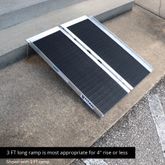 321401 Titan Ramps 4 Single-Fold Wheelchair Ramp - 500 lb Capacity 5